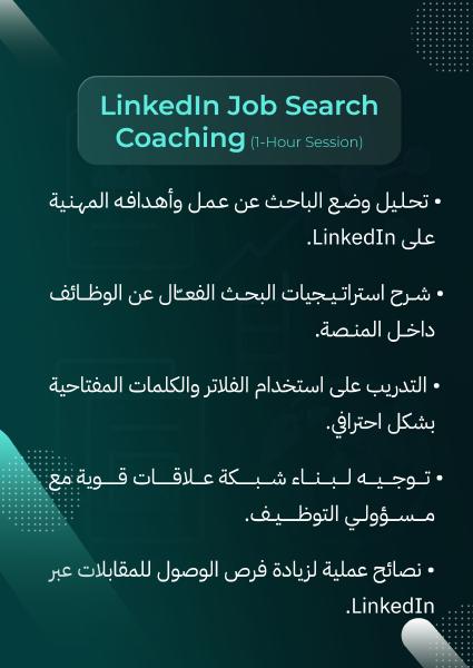 LinkedIn Job Search Coaching image